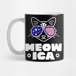 Meowica Proud American Cat Lover Mug